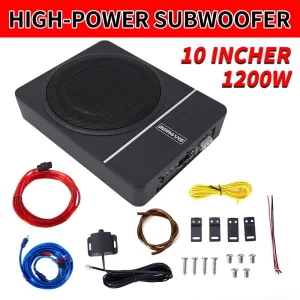 1200W 10inch car seat high-power subwoofer