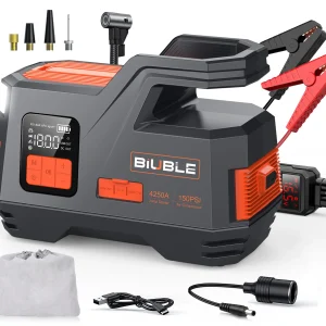 Jump Starter Portable Air Compressor